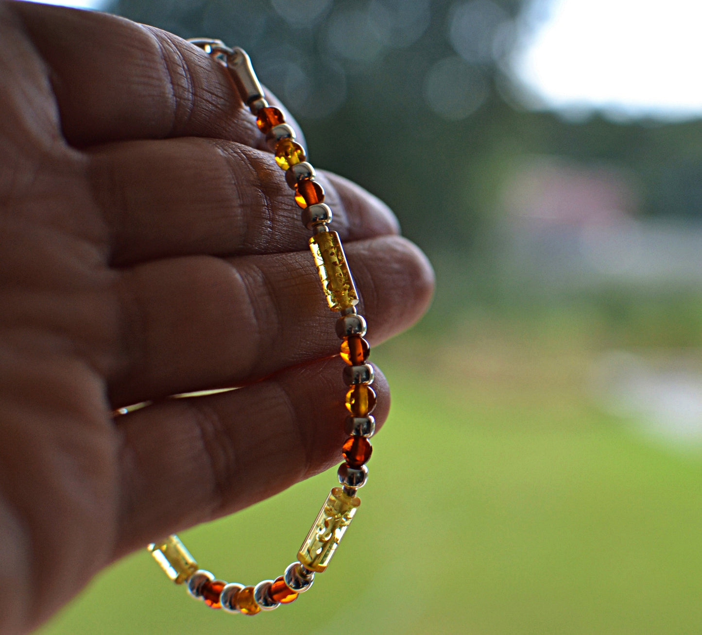 Yellow Amber Bracelet