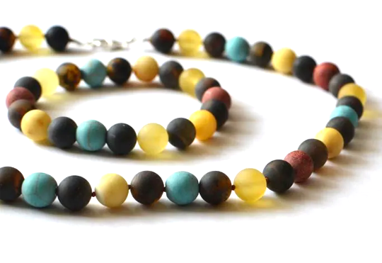 Baltic Amber Jewelry Set