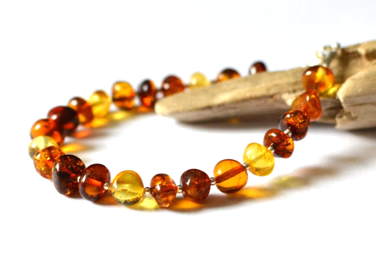 Baltic Amber Dainty Bracelet