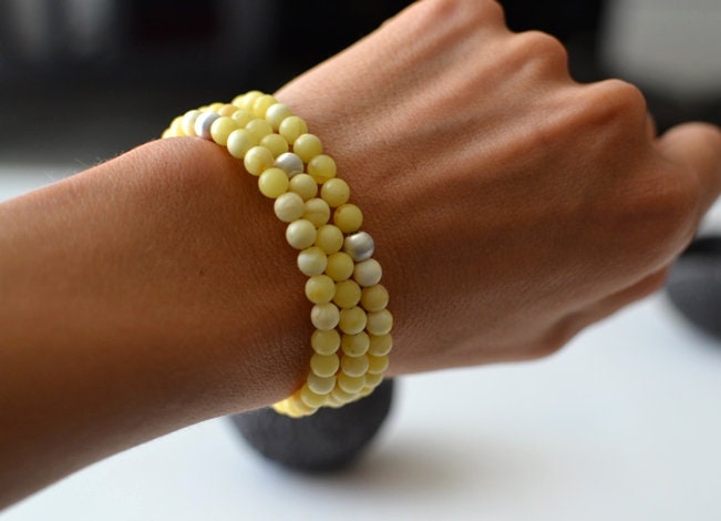 stone Sterling Silver Bracelet, Modern stone Bracelet, stone Jewelry, Healing bracelet, Nature Stone Bracelet, Anti Stress Anxiety Bracelet