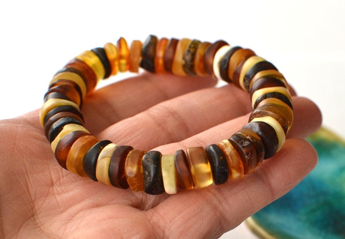 Natural Raw Amber Bracelet