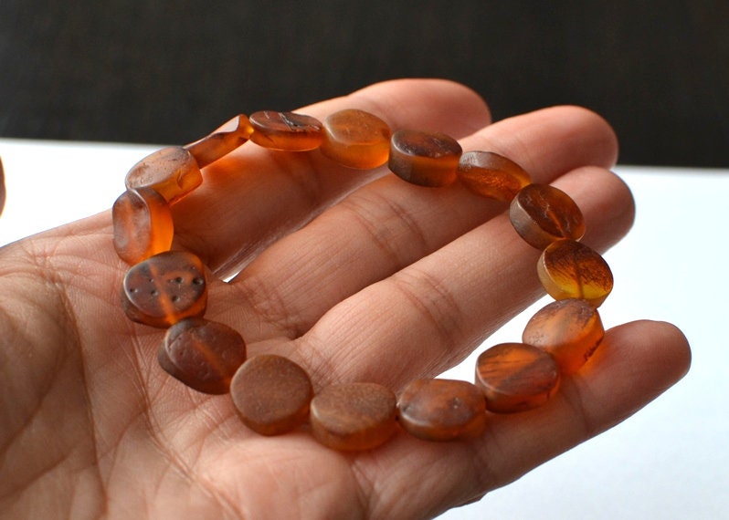 Natural Brown Amber Bracelet