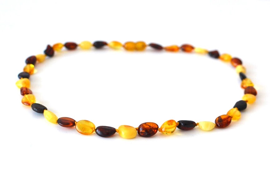 Natural Polished Amber Necklace