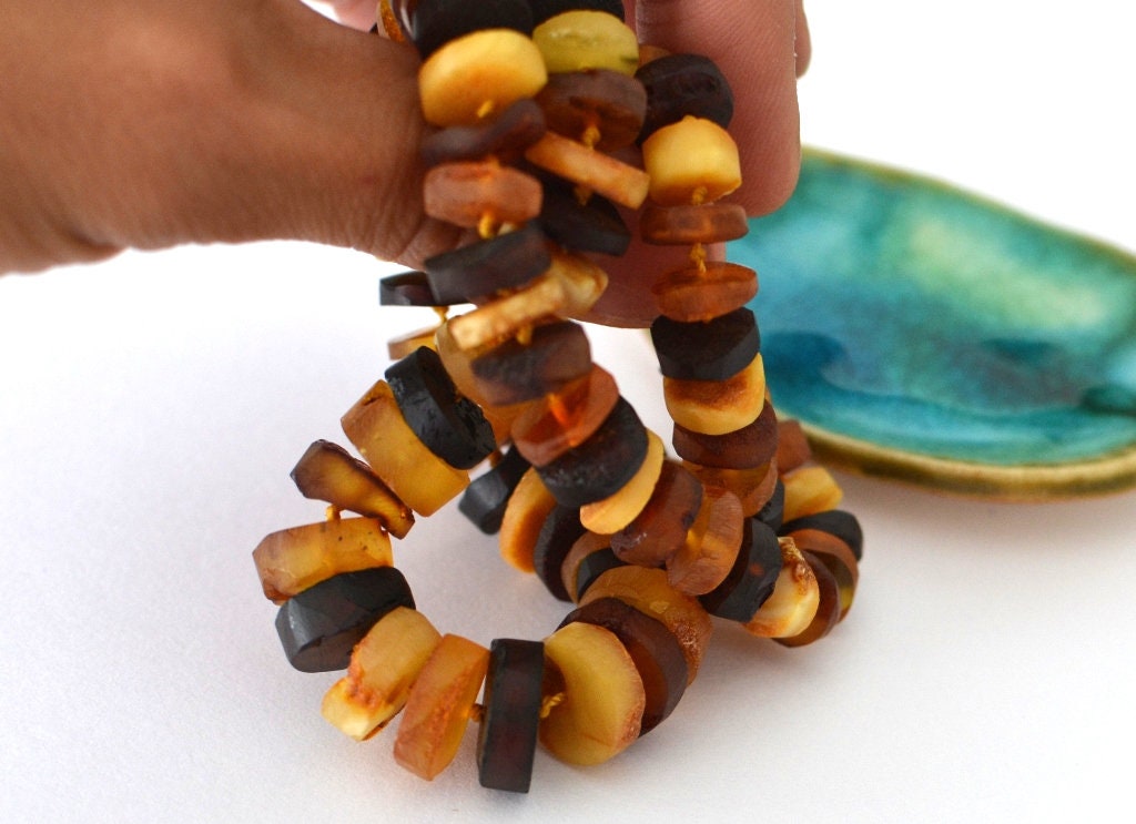 Natural Raw Amber Necklace