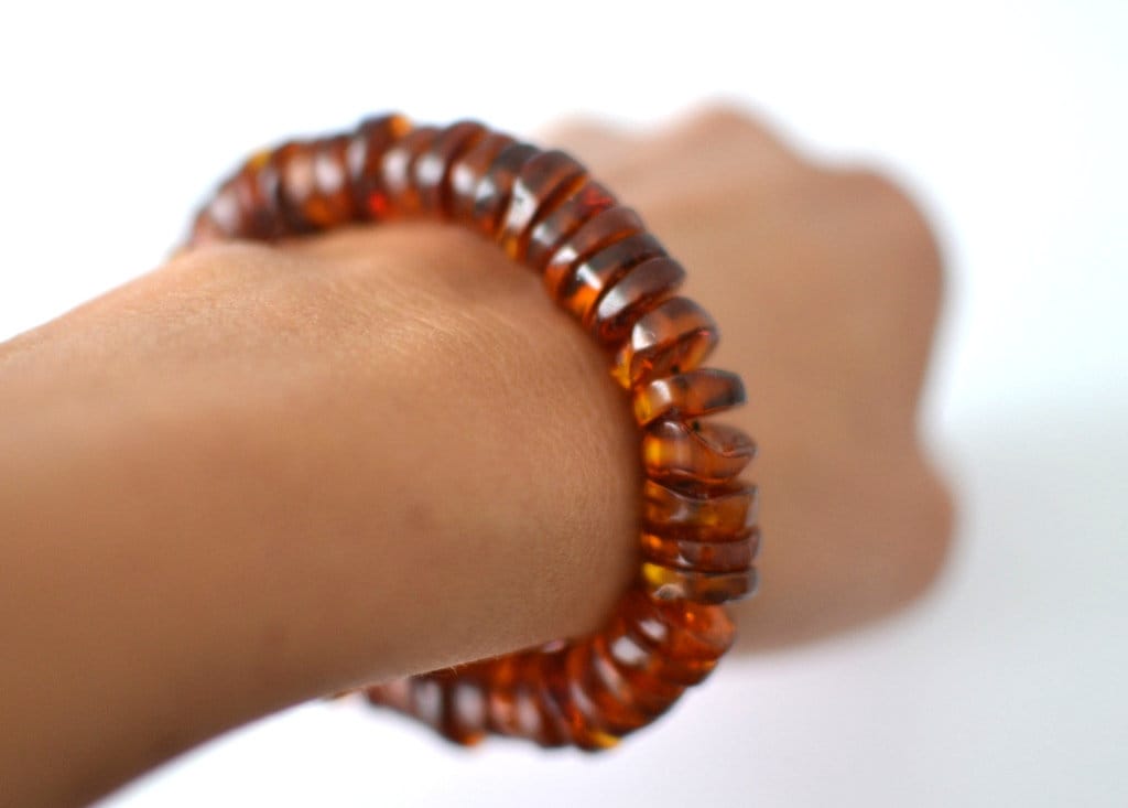 Natural Cognac Amber Bracelet