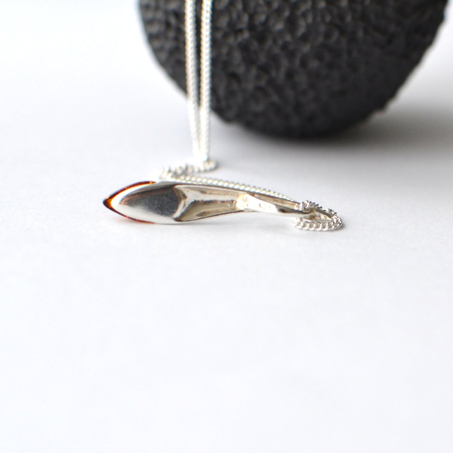 Baltic Amber Pendant Necklace