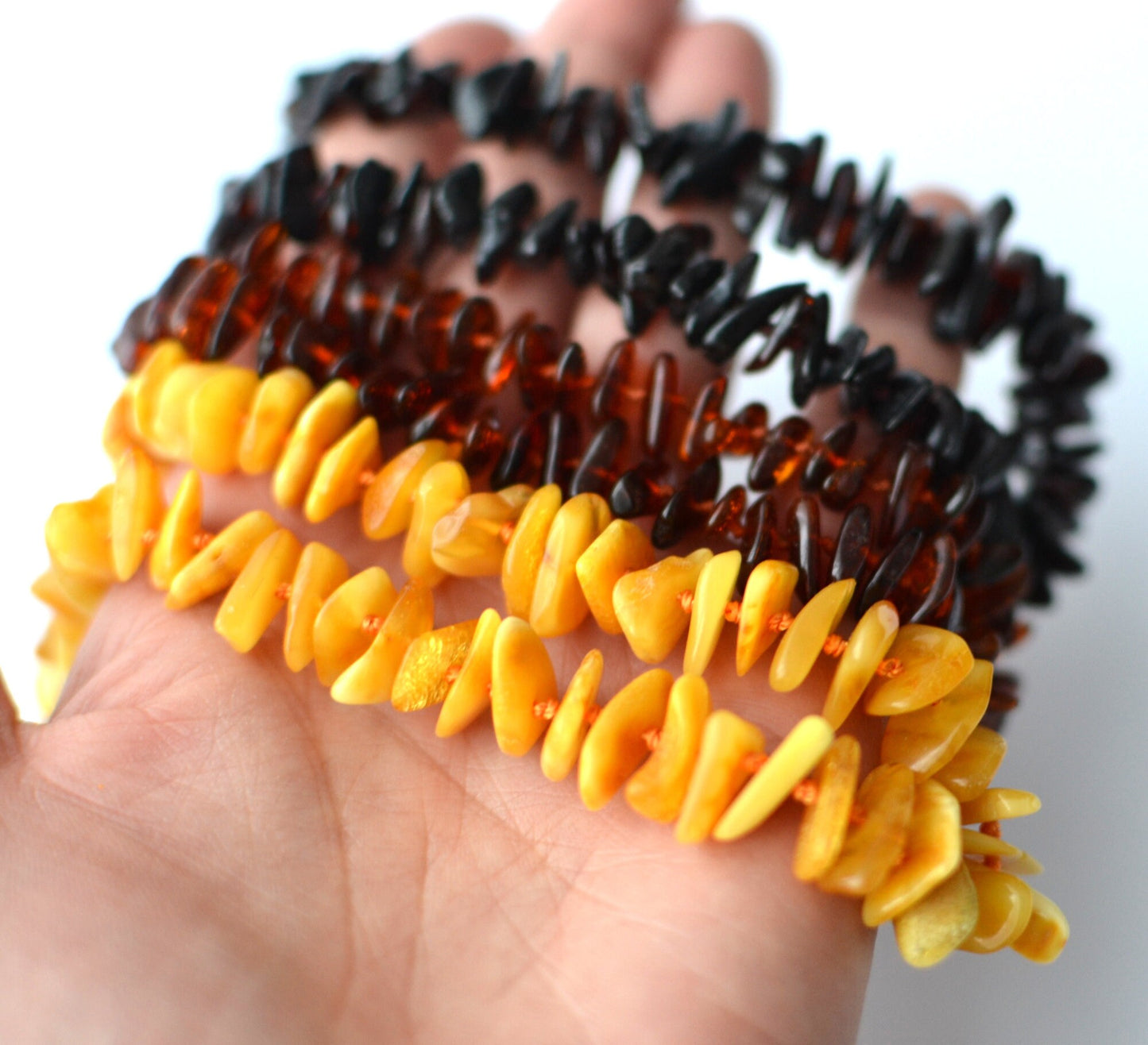 Natural Cognac Amber Necklace