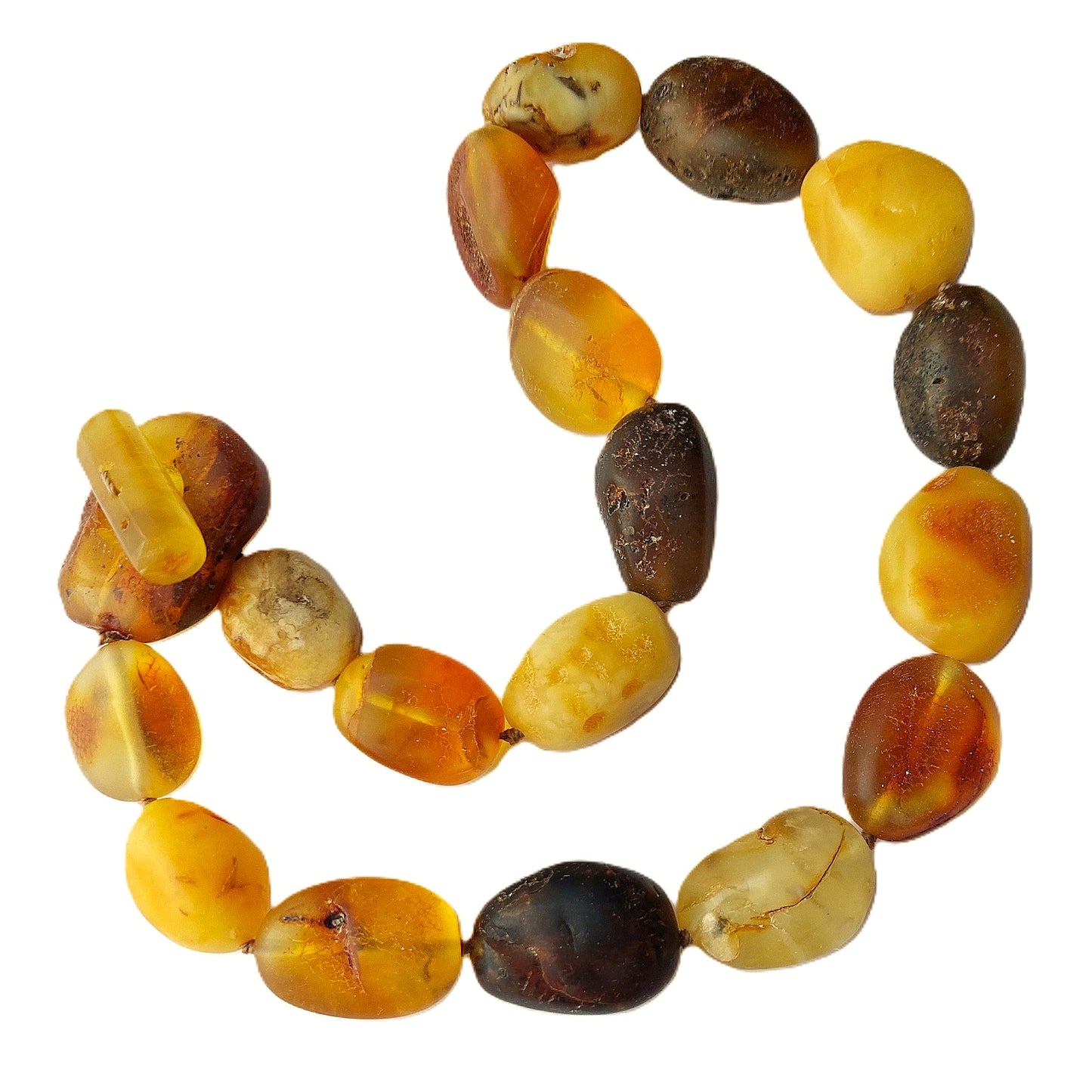 Natural Baltic Amber Necklace – Raw Amber Statement Necklace
