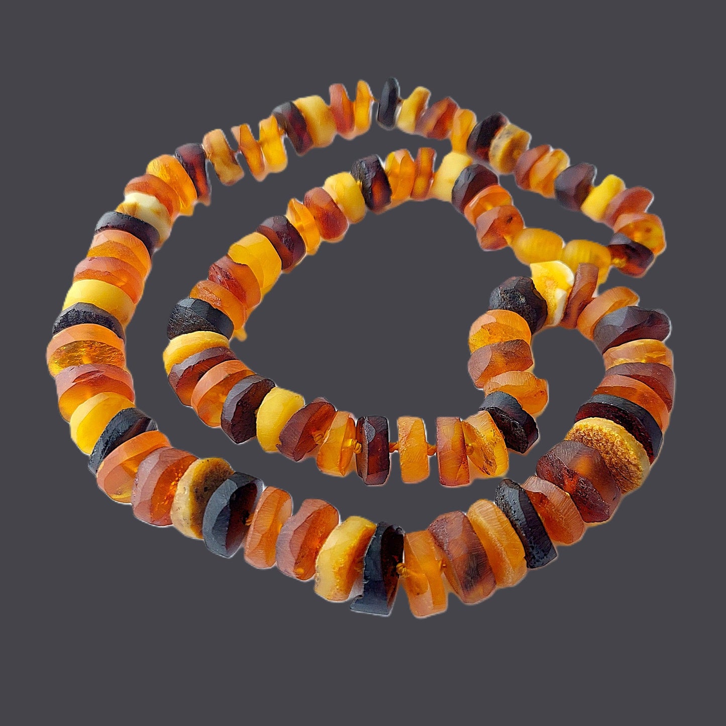 Natural Raw Amber Necklace