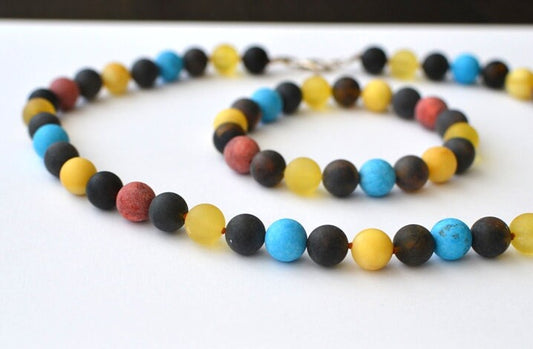 Turquoise jewelry, stone Necklace, gemstone jewelry, coral bracelet, Summer energy jewelry, best friend gifts, gifts for mom, amber jewelry