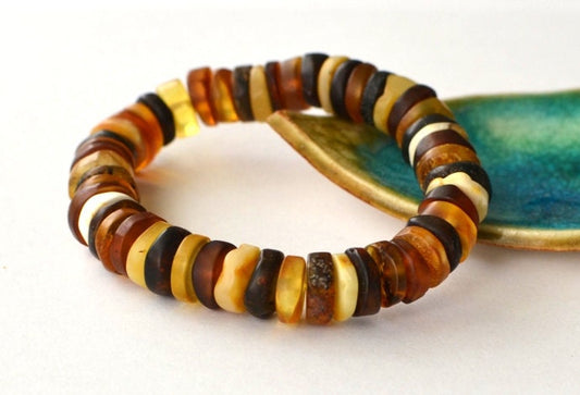 Natural Raw Amber Bracelet
