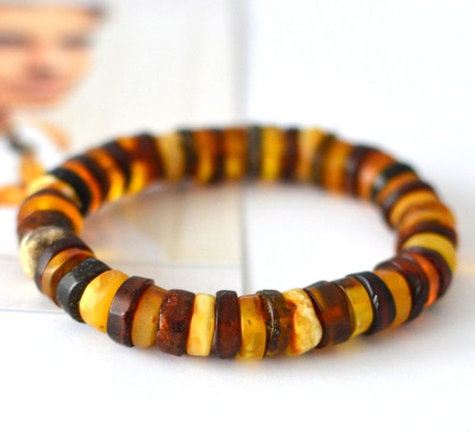 Natural Raw Amber Bracelet