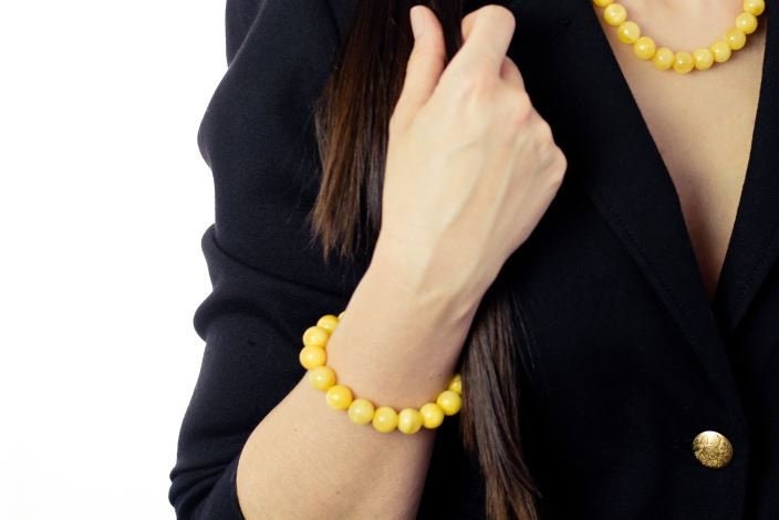 Baltic stone Bracelet healing amber jewelry, gift for wife Anxiety Bracelet, Stress Relief Bracelet Gift, Calming Energy Meditation Bracelet