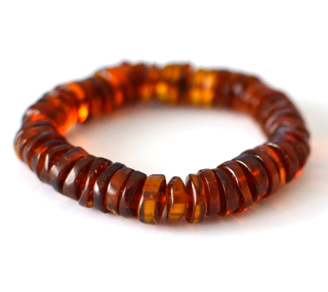 Natural Cognac Amber Bracelet